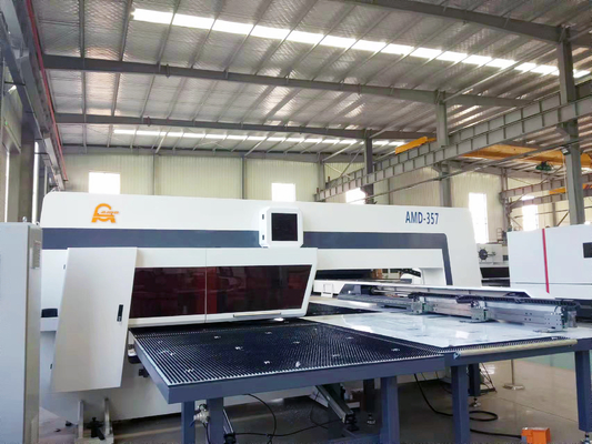 Cnc Turret Punching Machine Amd-357 For Steel Metal Punching